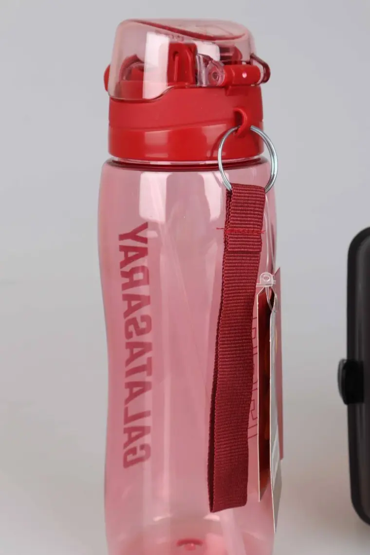 Galatasaray Dekomus Ile Yeni Sezon Lisanslı Galatasaray 700 ml Matara ve 2 Katlı Beslenme Kabı / Lunch Box Seti