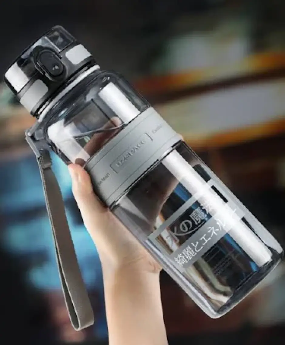 Uzspace  650 ml  Gri Tritan Su Matarası