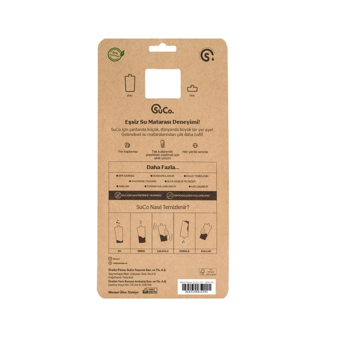 Suco Mint Paper Suco 2.0 - 600 ml