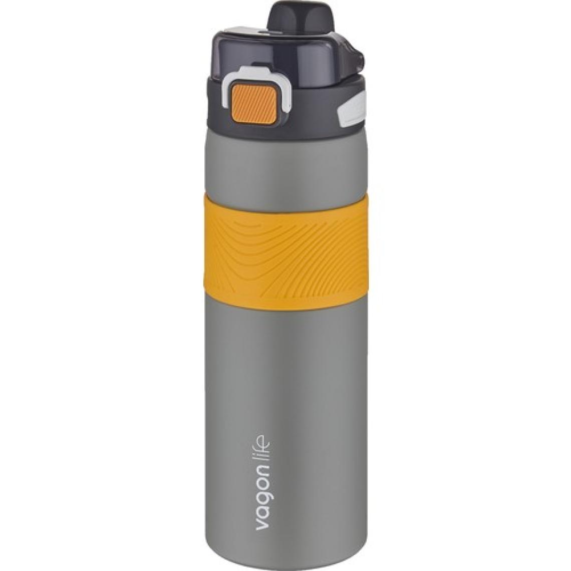 Vagonlife Çelik Termos 800 ml Büyük Boy Tek Kapak Çift Kullanım Pipetli rahat Içim Kaydırmaz