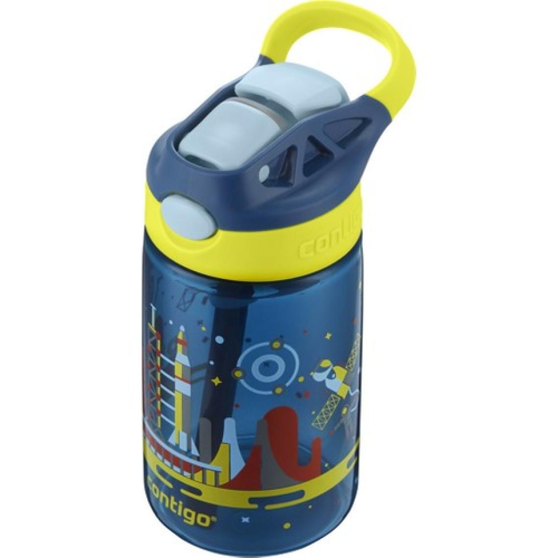 Contigo Gizmo Flip Uzay Tek El Bas İç Emzikli Çocuk Su Matarası 420 ml
