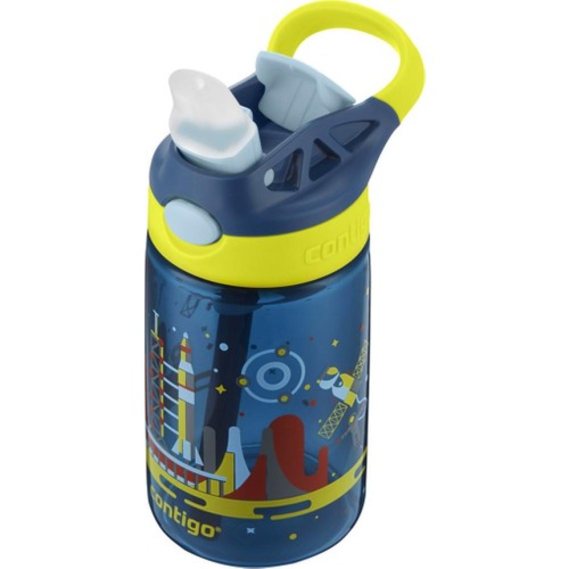 Contigo Gizmo Flip Uzay Tek El Bas İç Emzikli Çocuk Su Matarası 420 ml