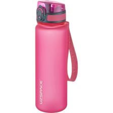 Uzspace 3026-4 Çift Renk Pembe-Turkuaz Motivasyon Matarası 500 ml