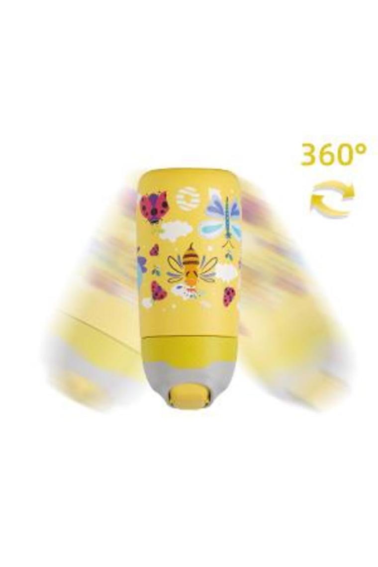 Vagonlife Çocuk 350 ml Pipetli Çelik Matara Paslanmaz Çelik Termos 5 Farklı Renk 2055-350ML