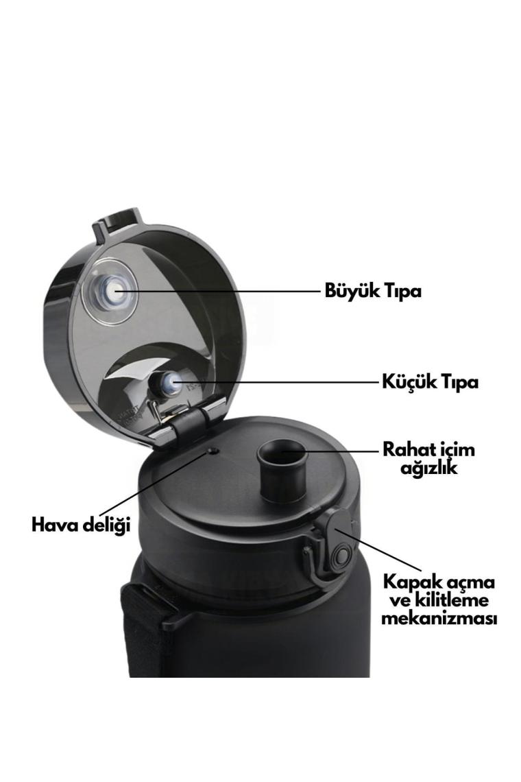 Vagonlife Vagonli̇fe 3037 Uzspace Matara 650 ml Koyu Yeşi̇l