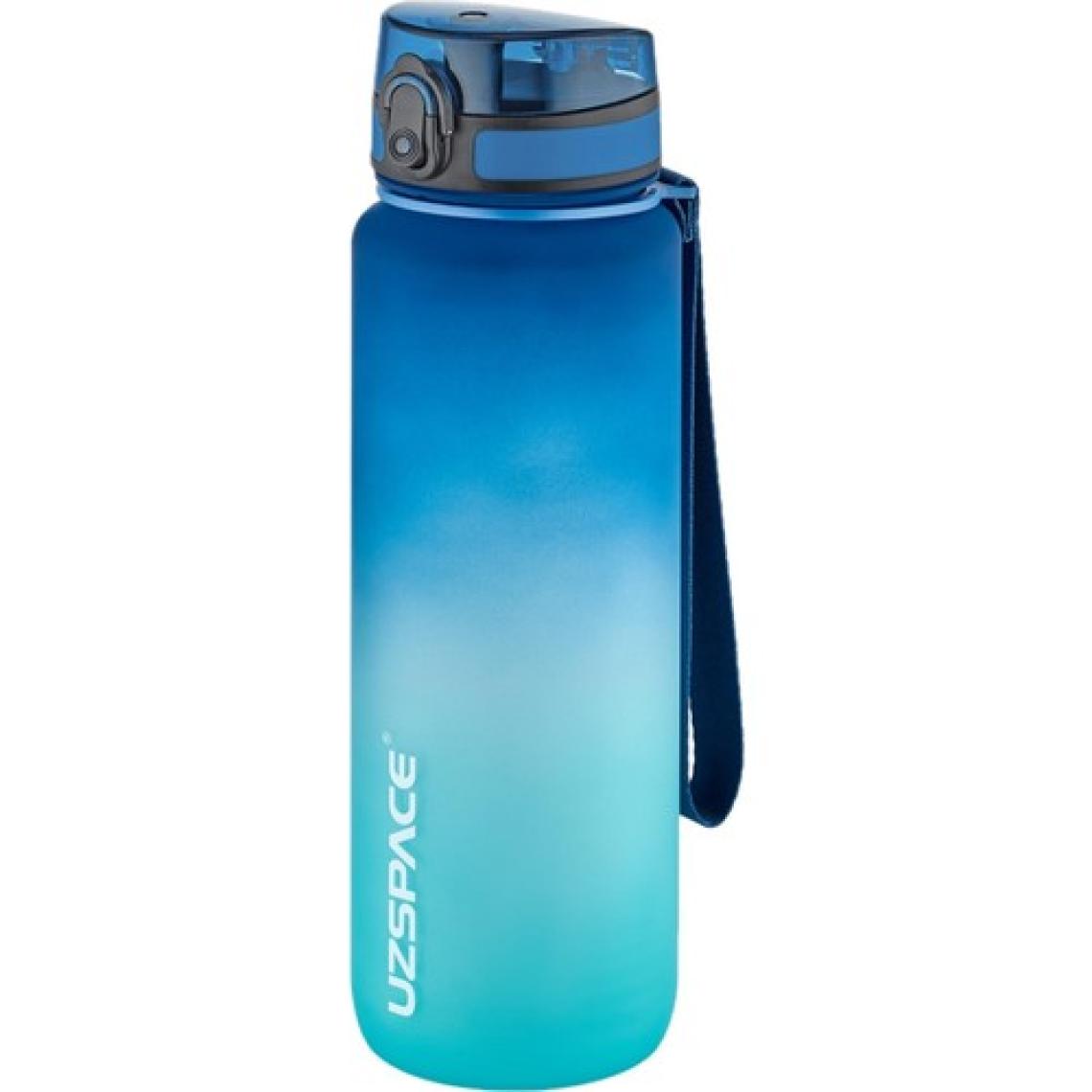 Uzspace Tritan Matara 1000 ml Mavi Yeşil Çift Renk