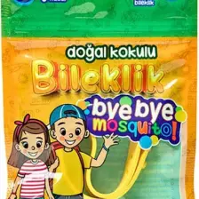 Bye Bye Mosquito Doğal Kokulu Çocuk Sinek Kovucu Bileklik