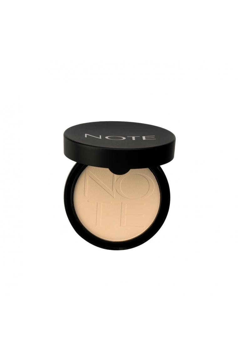 Note Luminous Silk Compact Powder 02 Natural Beige Pudra