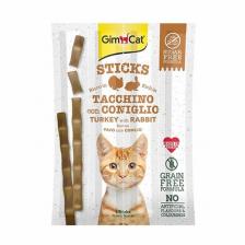 Gimcat Sticks Hindi ve Tavşan Etli 4x5 gr Kedi Ödül Çubukları