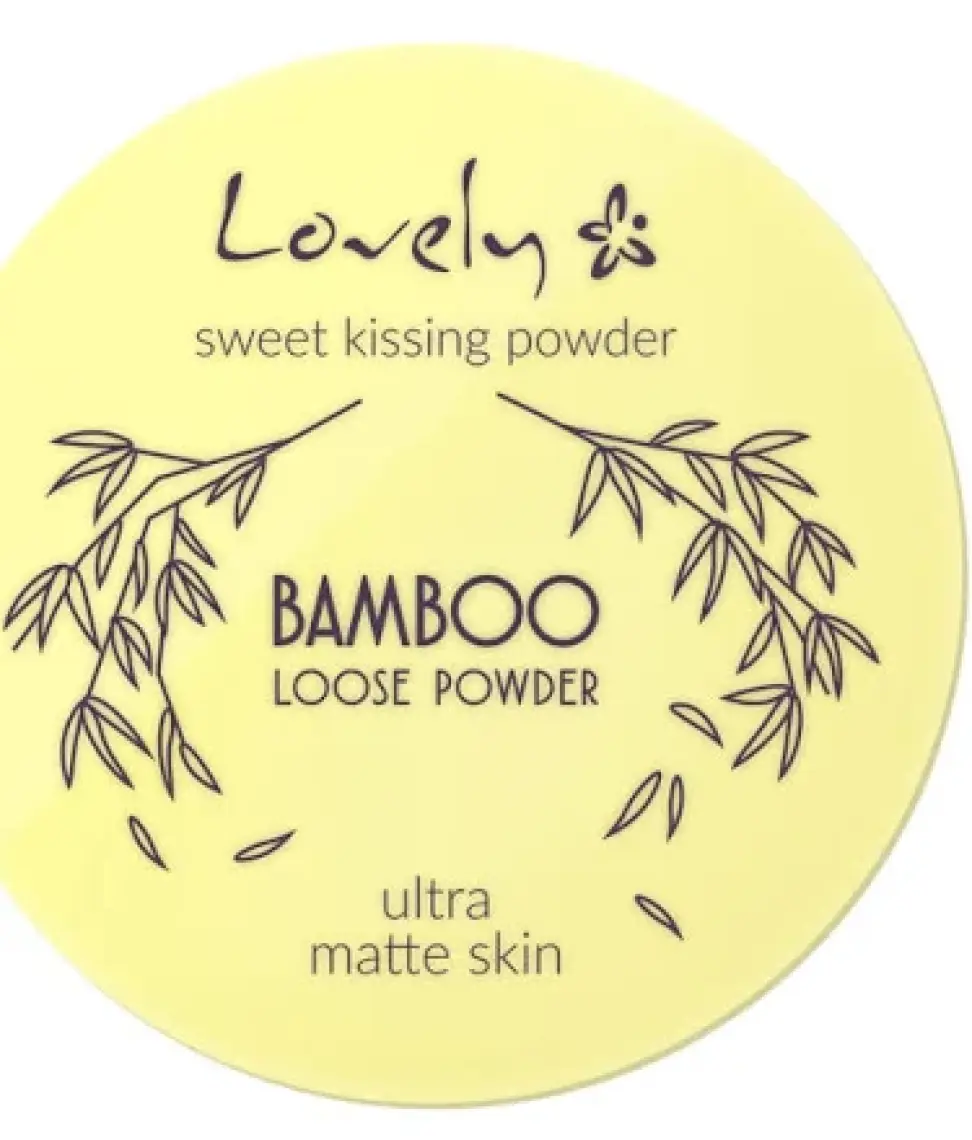 Lovely Bamboo Loose Powder Mat Bitişli Şeffaf Bambu Pudra