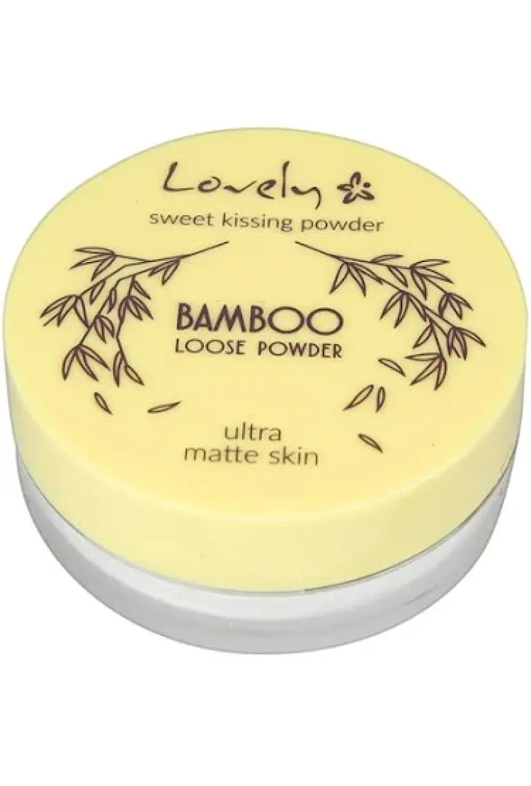 Lovely Bamboo Loose Powder Mat Bitişli Şeffaf Bambu Pudra