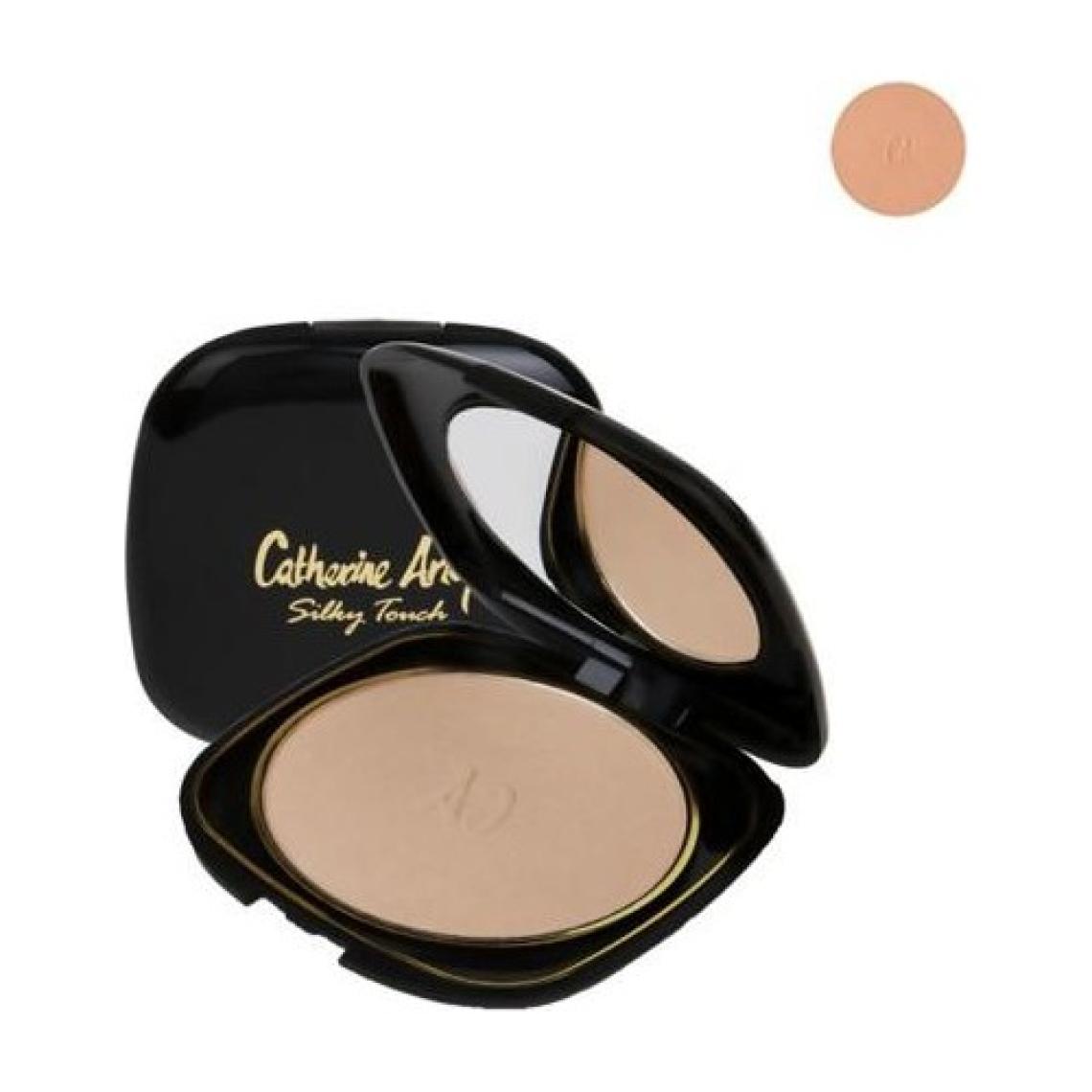 Catherine Arley Silky Touch Kompakt Pudra No:5 - Doğal Bej Renk, Mat Etki, Tüm Cilt Tipleri İçin, 12 g