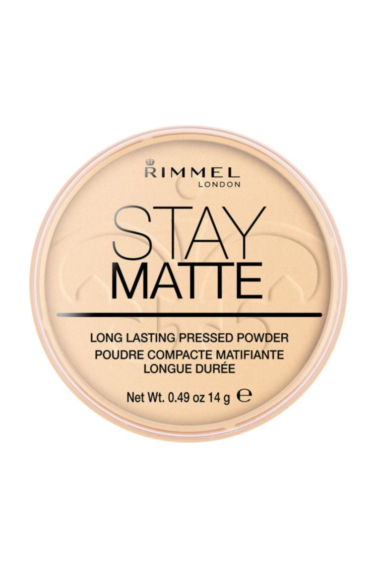 Rimmel London Pudra Stay Matte Pressed Powder 001 Transparent