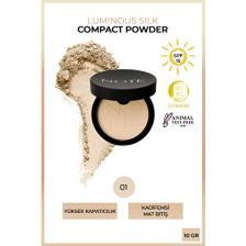 Note Luminous Silk Cream Pudra 01 Beige