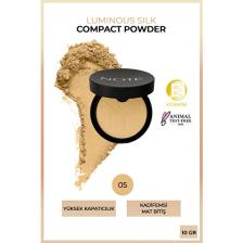 Note Luminous Silk Compact Powder 06 Dark Honey Pudra