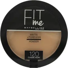 Maybelline New York Fit Me Matte+Poreless Pudra - 120 Classic Ivory
