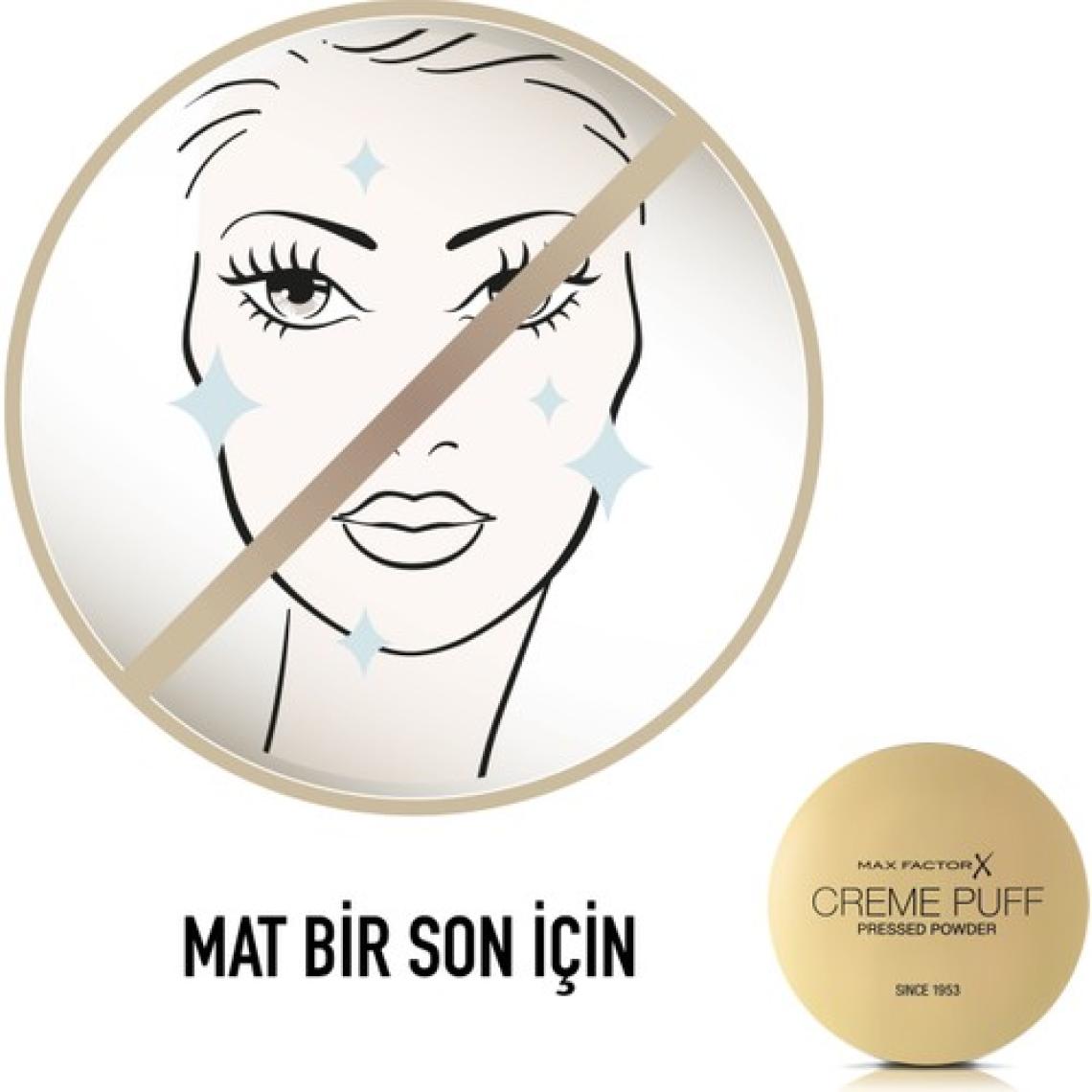 Max Factor Creme Puff Kompakt Pudra 5 Translucent