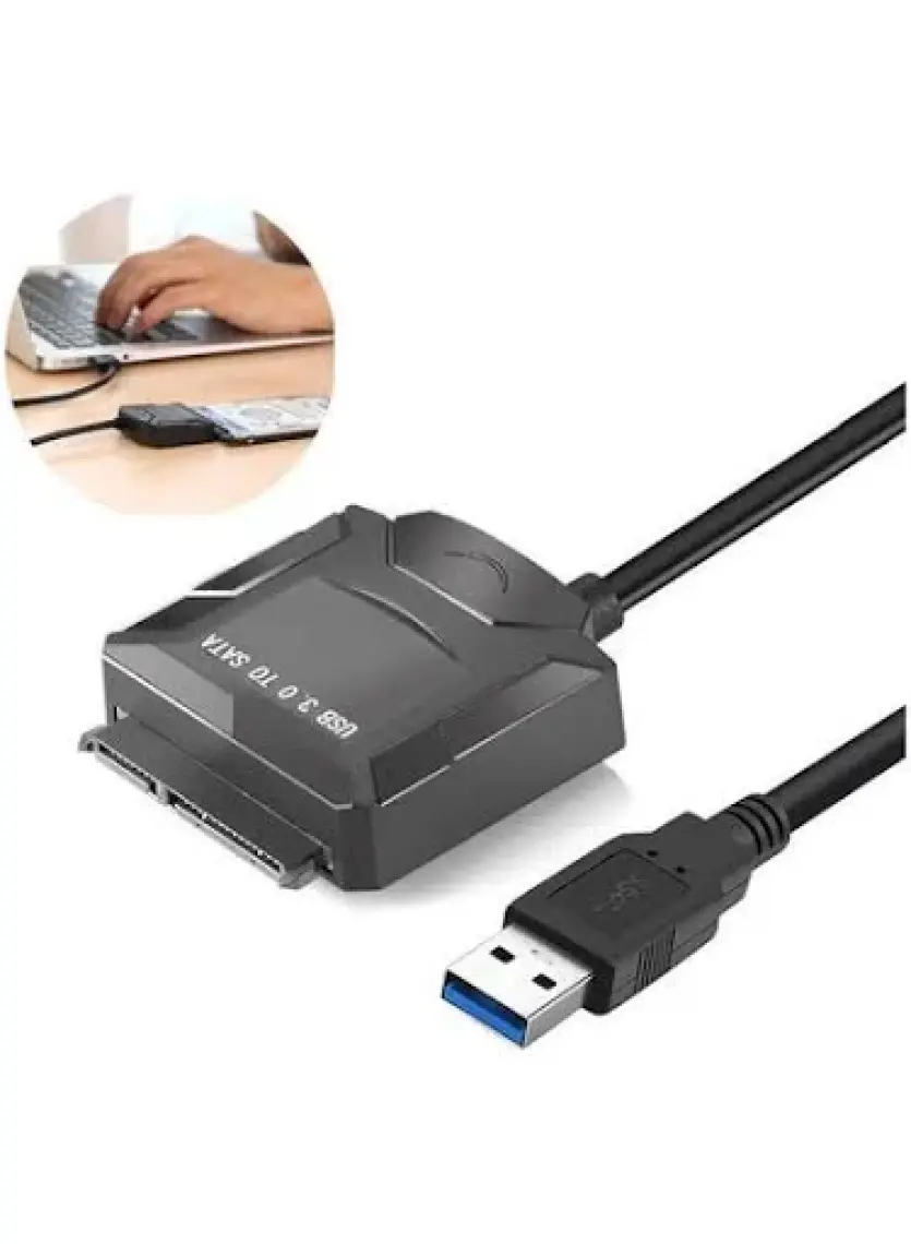 Maxgo 2157 Usb 3.0 2.5 3.5 Inç Sata Hdd Ssd Hard Disk Harddisk Çevirici Dönüştürücü Kablosu Taşınabilir