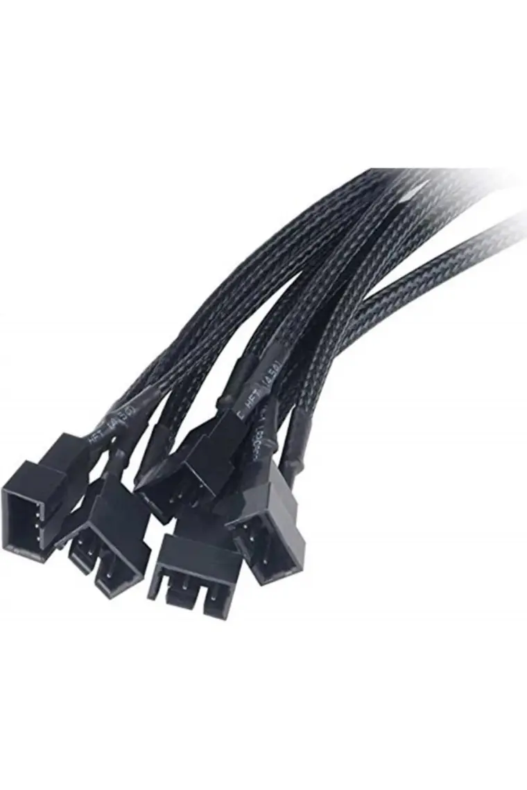 Alfais 4354 Flexa P5 5 Port Çıkışlı Pwm Fan Çoklayıcı Çoğaltıcı 4 2 Pin Splitter Kablosu
