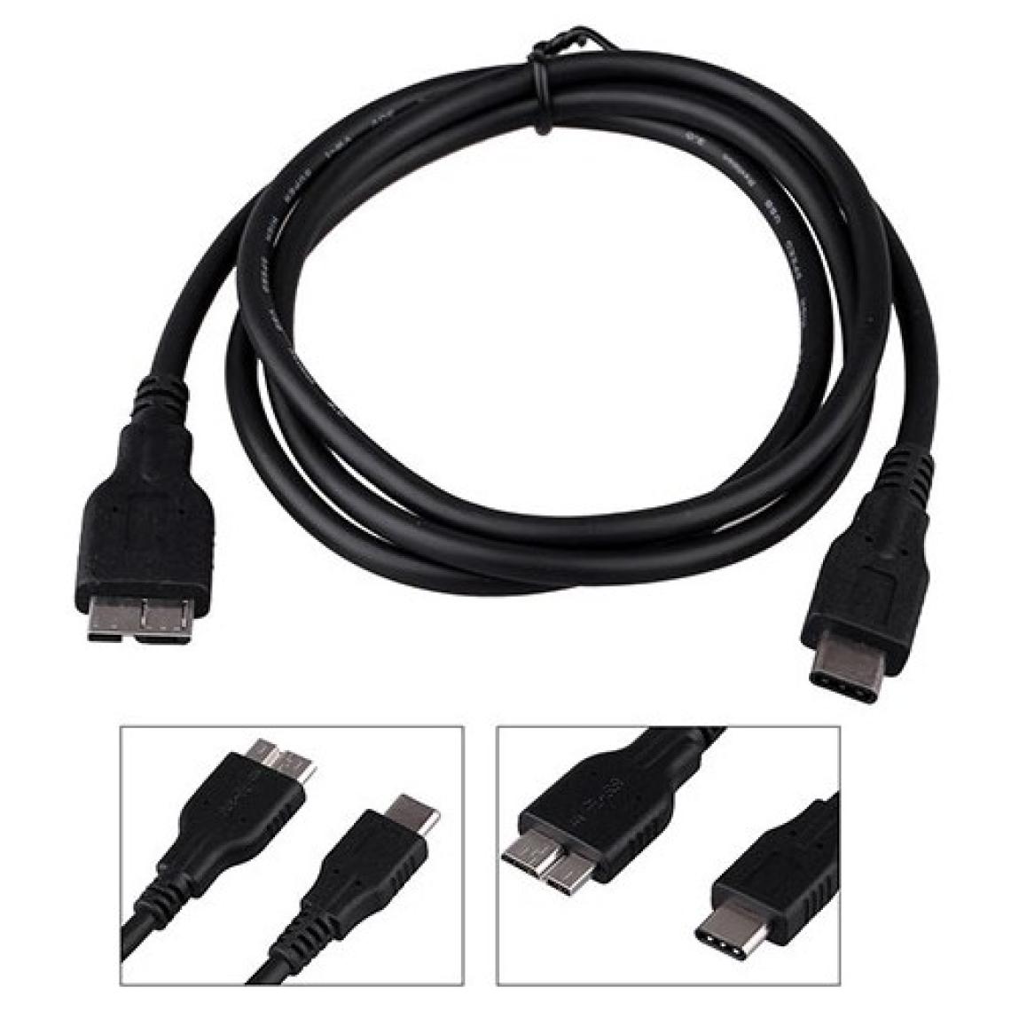 Keepro type c usb 3.1 to mikro usb B harici harddisk kablosu 1m