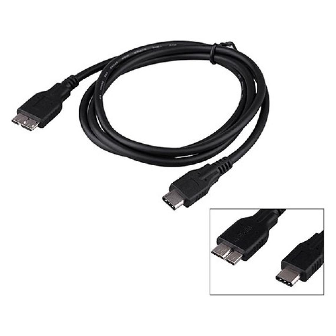 Keepro type c usb 3.1 to mikro usb B harici harddisk kablosu 1m