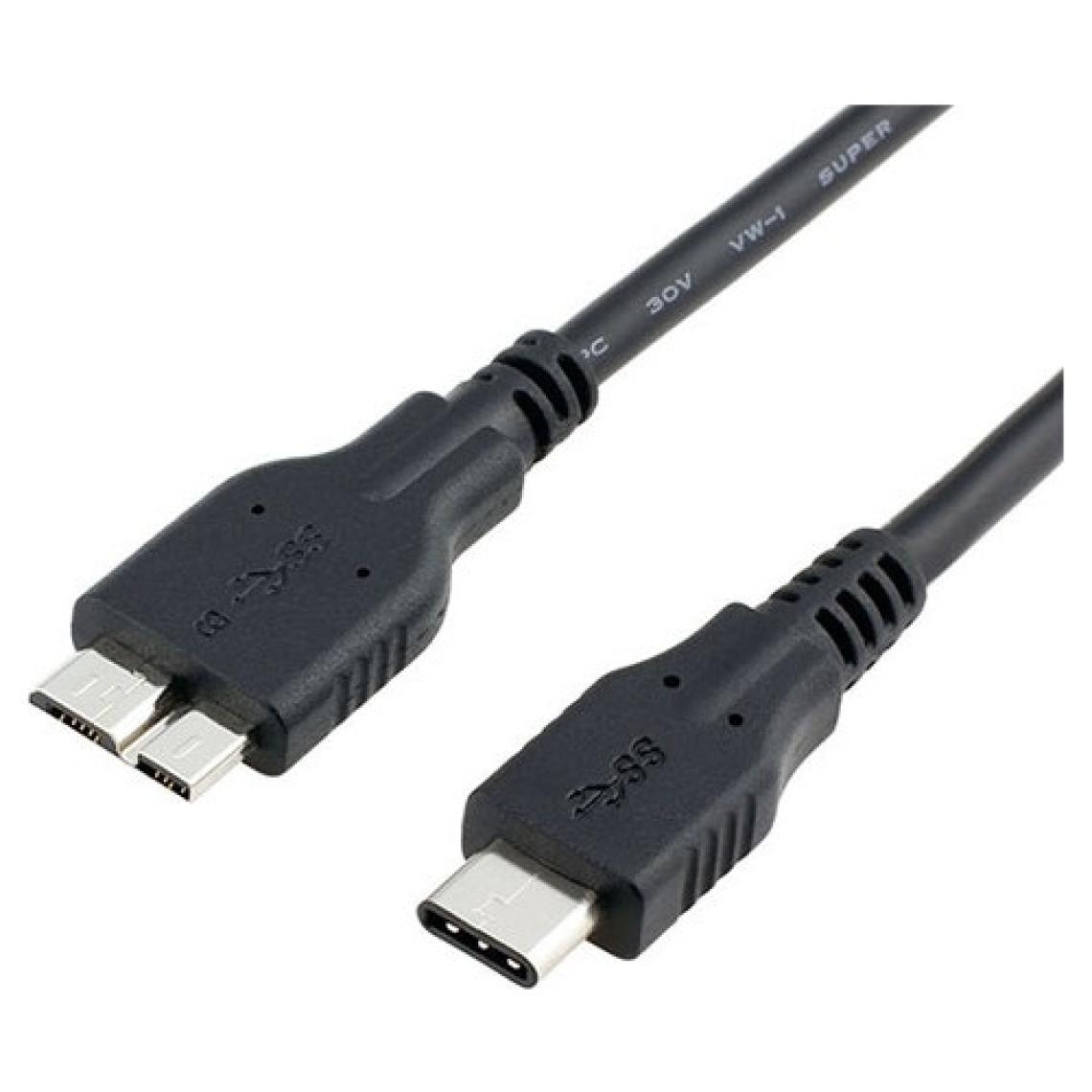 Keepro type c usb 3.1 to mikro usb B harici harddisk kablosu 1m