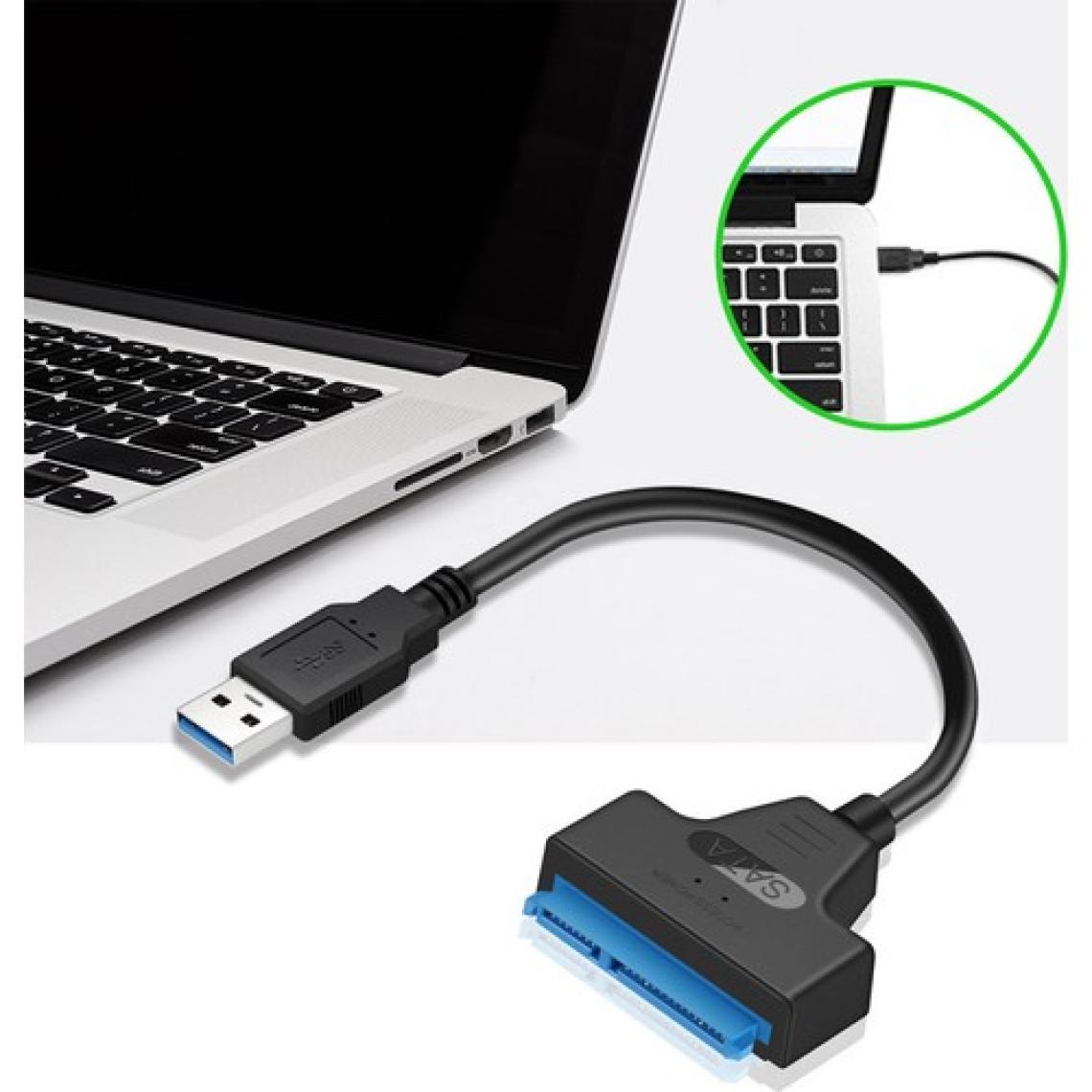 Spelt  USB 3.0 to SATA 3 Kablosu 6 Gbps 2.5 inch HDD SSD 22 Pin