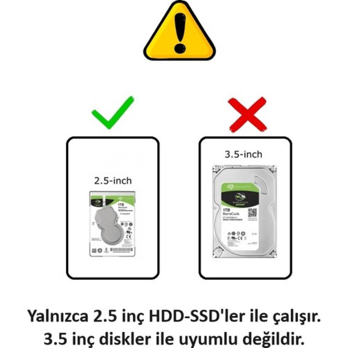 Spelt  USB 3.0 to SATA 3 Kablosu 6 Gbps 2.5 inch HDD SSD 22 Pin