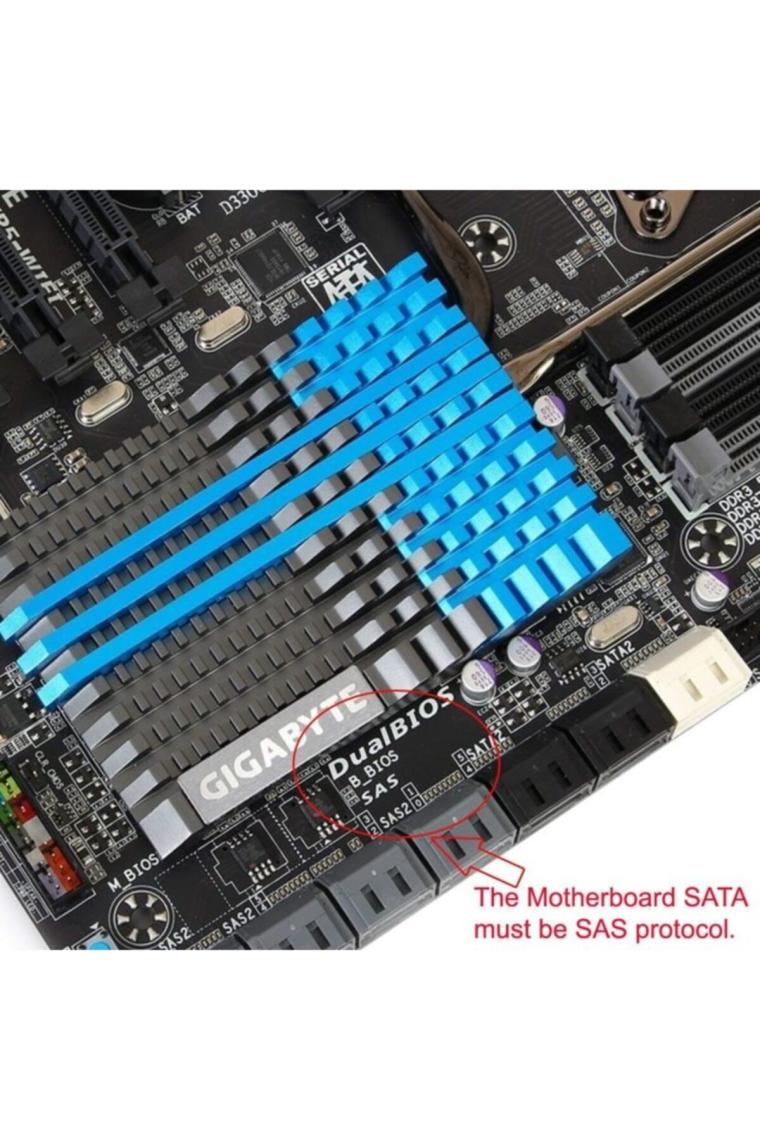 4473 Sff-8482 Sas To Sata Çevirici Dönüştürücü Adaptör Raid Hdd