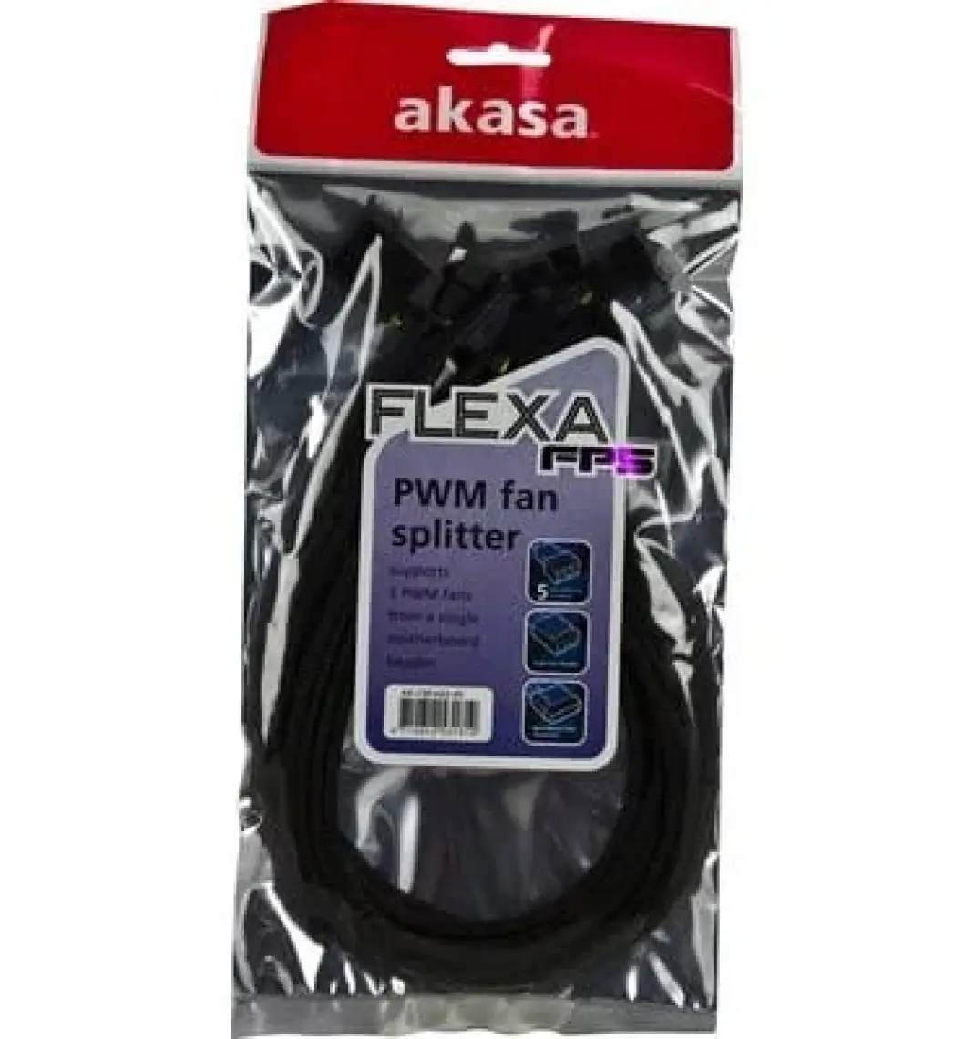 AKASA FLEXA P5 AK-CBFA03-45 Power Supply (PSU) 4pin FAN ÇOKLAYICI