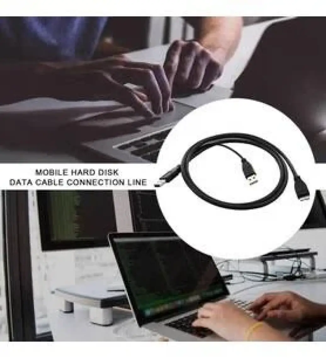 Alfais 4574 Micro USB 3.0 HDD Harddisk Bağlantı Veri Ara Y Kablosu (1.5 Metre)