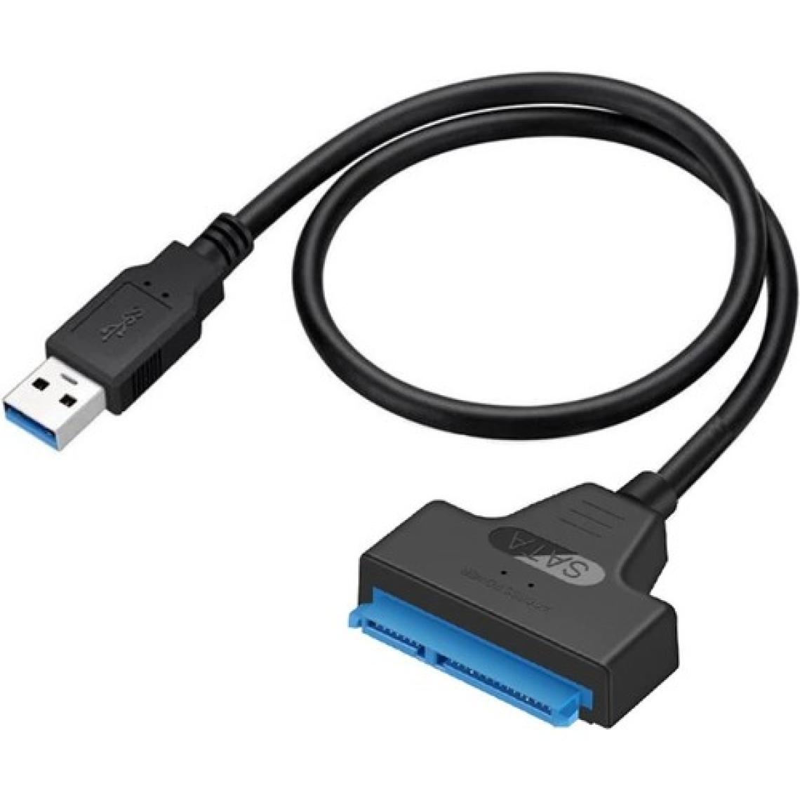 Alfais 4706 USB 3.0 Yüksek Hızlı 2.5 Inç Sata SSD ve HDD Harddisk Kablosu 50CM