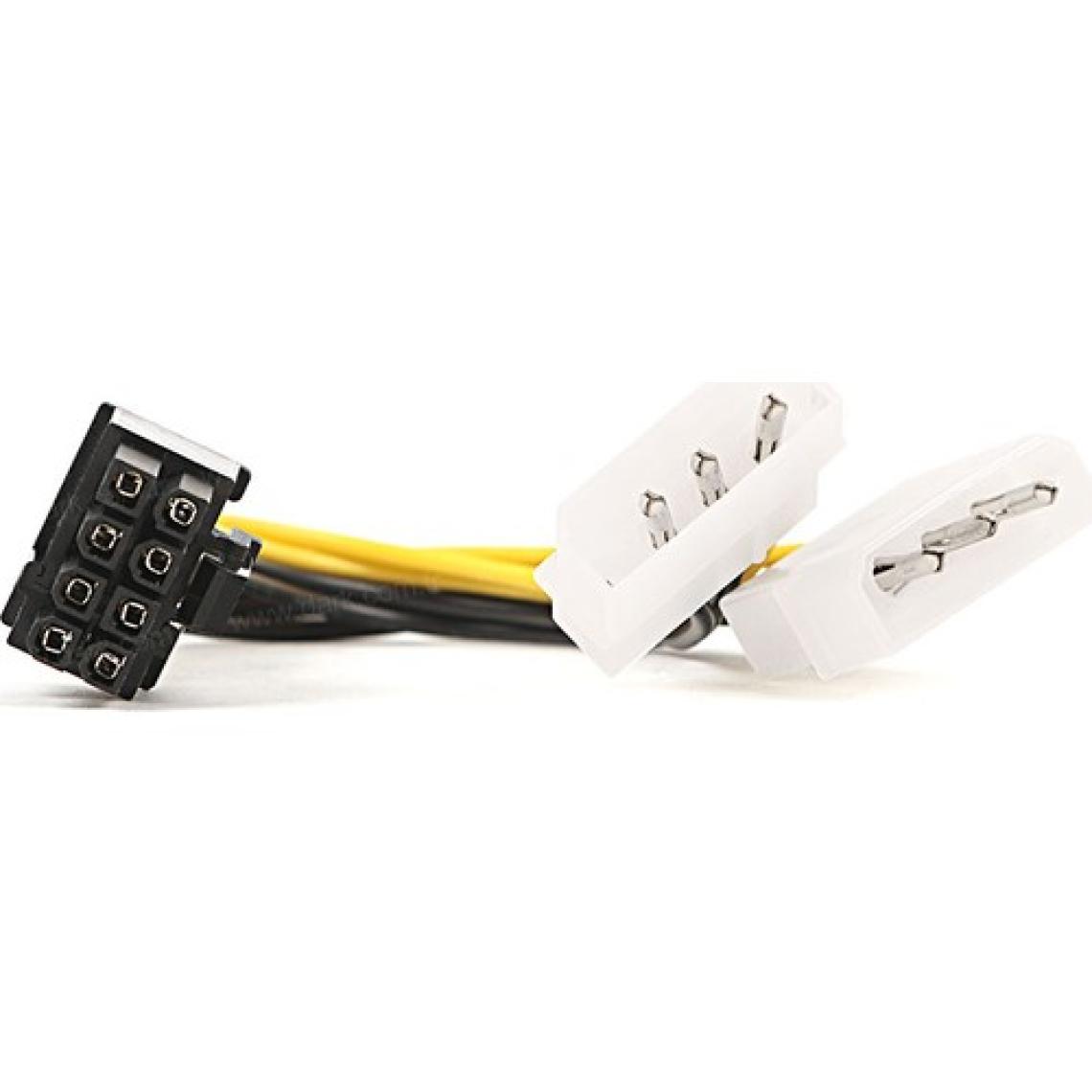 DARK DK-CB-P104 2x4pin-6+2pin PCIe Dönüştürücü Güç Kablosu