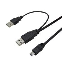 4529 Usb Y 3 Giriş Mini 5 Pin Hdd Hard Disk Kablosu
