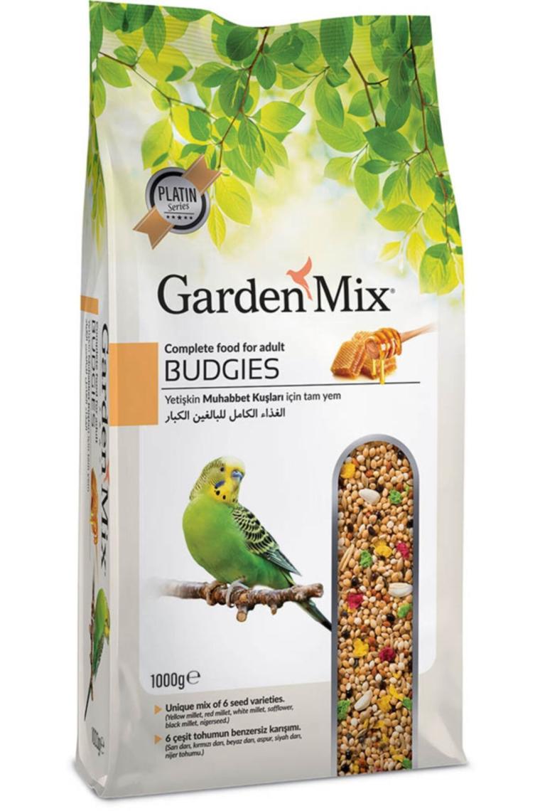 Gardenmix Platin Ballı 1 kg Muhabbet Kuşu Yemi
