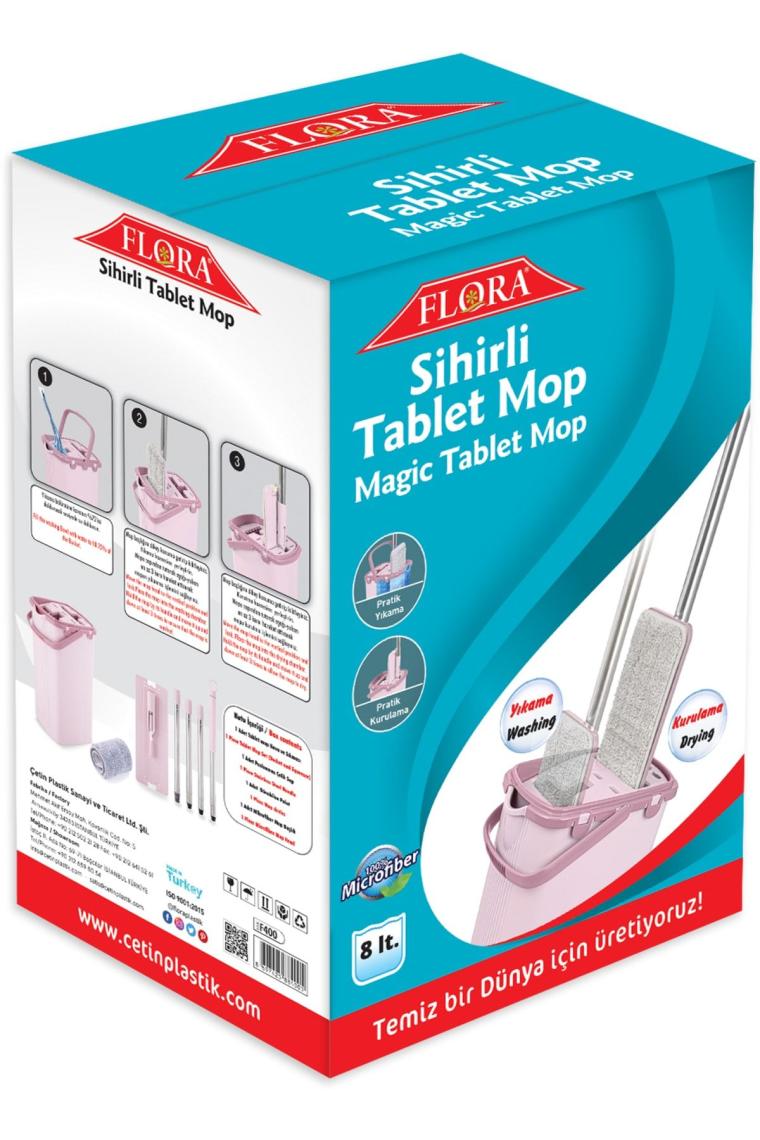 F400 Tablet Mop Yeni Nesil Temizlik Seti