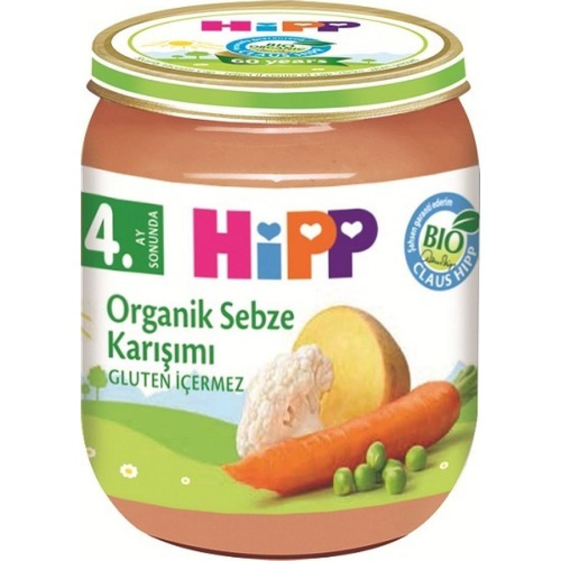 Hipp Organik Sebze Karışımı 125 gr