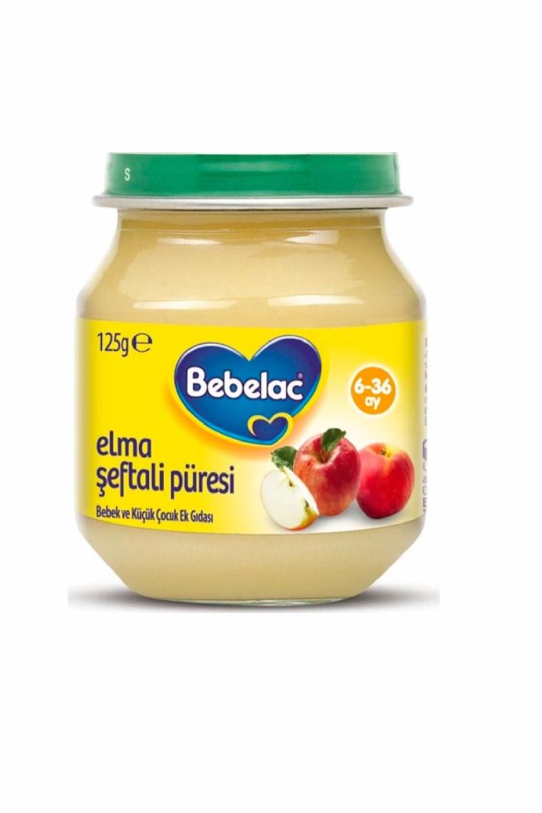Elma Şeftali Püresi 125 gr