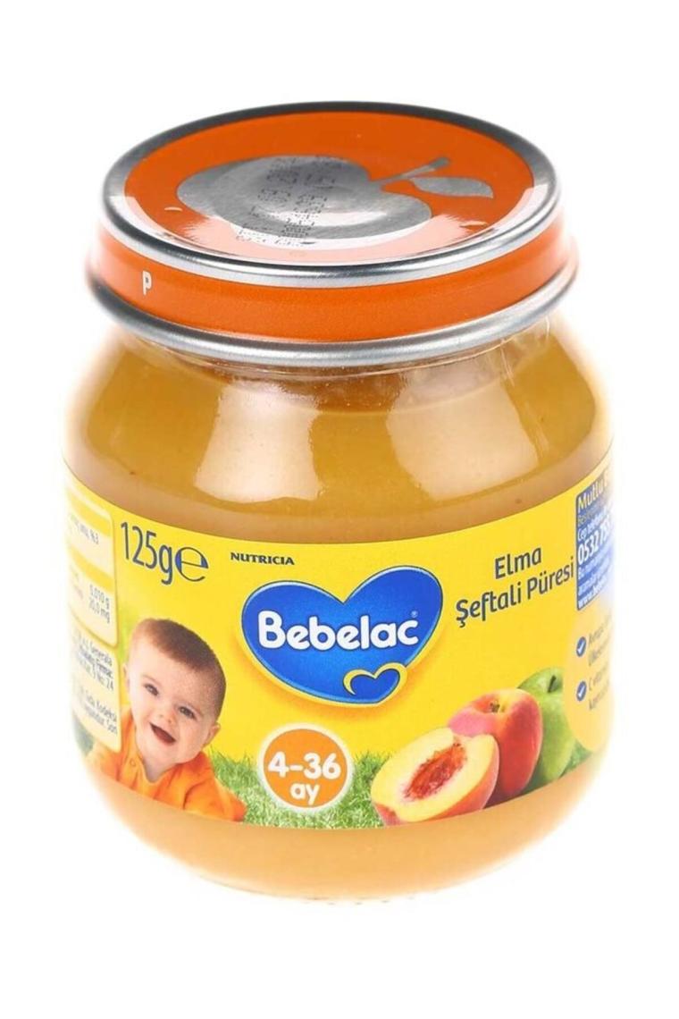Elma Şeftali Püresi 125 gr