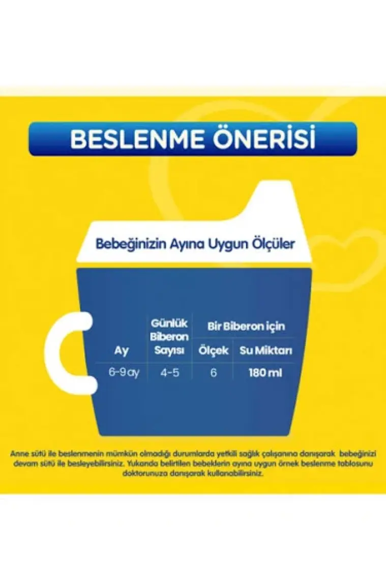 2 Devam Sütü 800 gr X 3 Adet