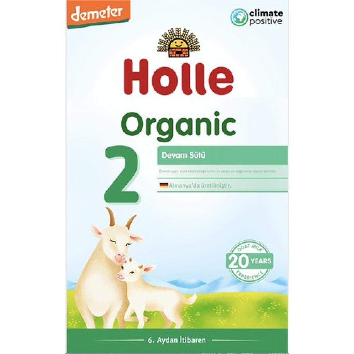 Holle Organik 2 Keçi Bebek Devam Sütü Formulü 400 gr