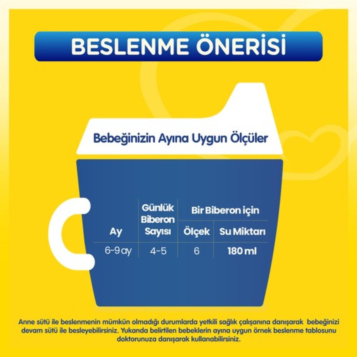 Bebelac 2 Devam Sütü 400 Gr 6-9 Ay