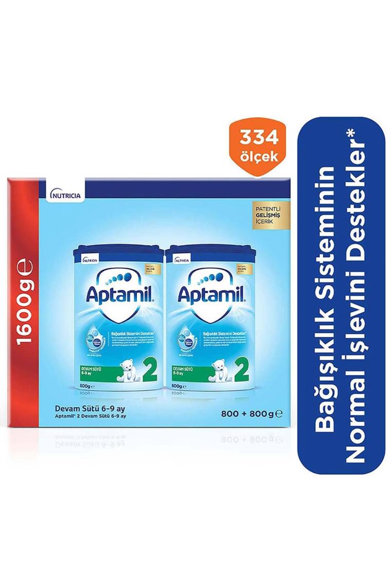 2 Devam Sütü 6-9 Ay Akıllı Kutu 800 G X 2 Adet