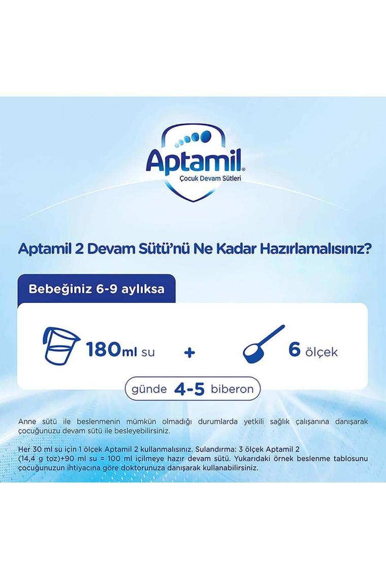 2 Devam Sütü 6-9 Ay Akıllı Kutu 800 G X 2 Adet