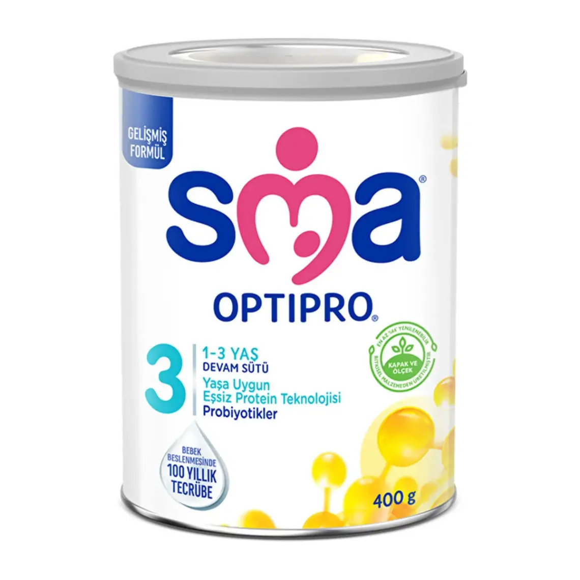 SMA Optipro Probiyotikli 3 400 gr 1-3 Yaş Devam Sütü