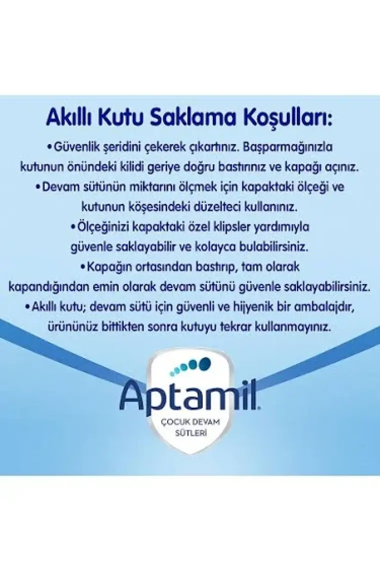 Aptamil 3 Pronutra Devam Sütü 800 G 9-12 Ay Akıllı Kutu x 3 Adet