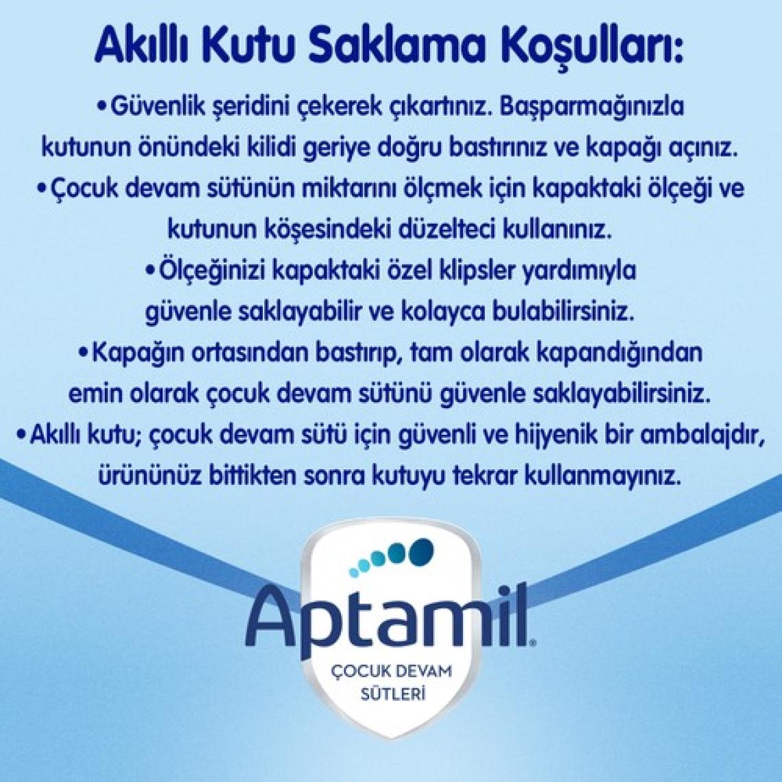 Aptamil 5 Devam Sütü 800 gr 2 Yaş+ Akıllı Kutu