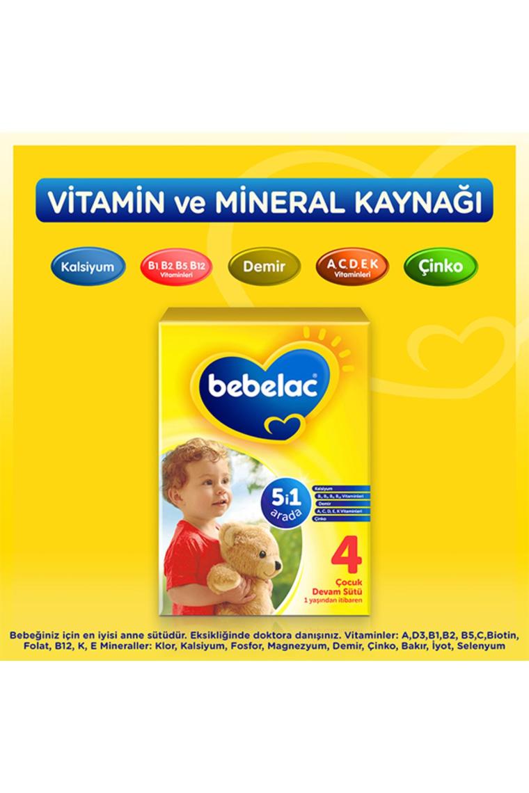 Bebelac 4 Çocuk Devam Sütü 800 gr
