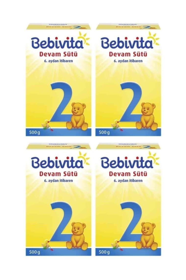 Bebek Sütü 500 Gr No:2 4'lü Set