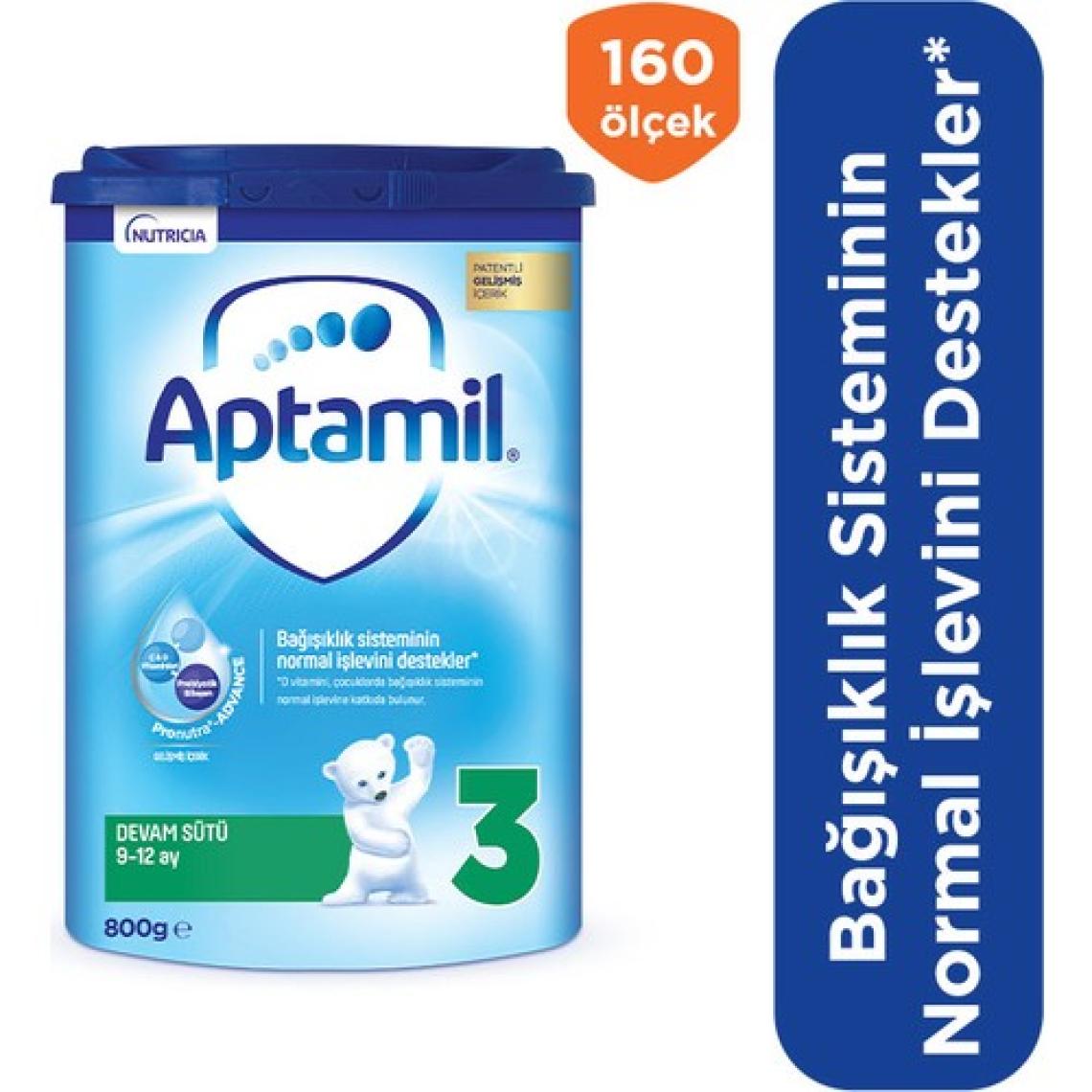 Aptamil 3 Devam Sütü 800 Gr